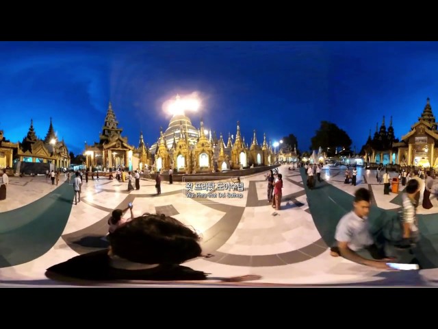 [360VR] 태국 '치앙마이 꼭대기 도이수텝 (Thailand Chiang Mai Wat Phra that Doi Suthep)' - 만국유람기