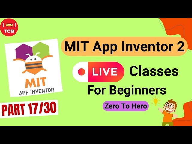 Day 17: Build Real-time Apps with Firebase: Create a Chat App with MIT App Inventor!