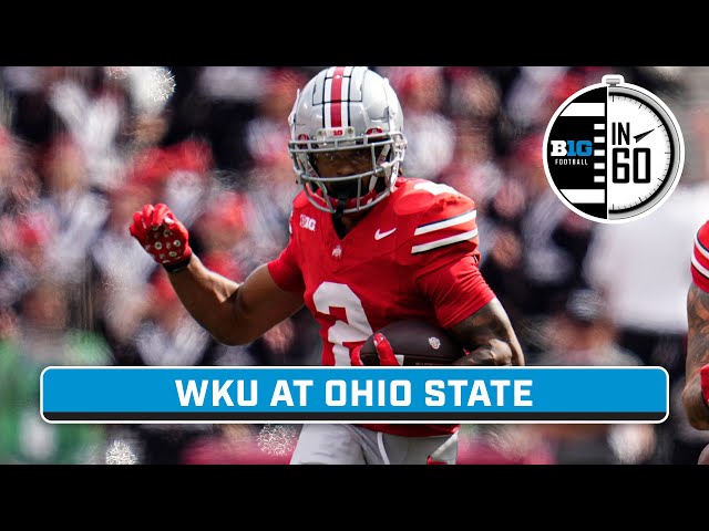 Western Kentucky at Ohio State | Sept. 16, 2023 | B1G Football in 60