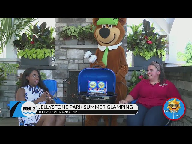 Visit Yogi Bear’s Jellystone Parks for a camping or glamping experience that will make family memori