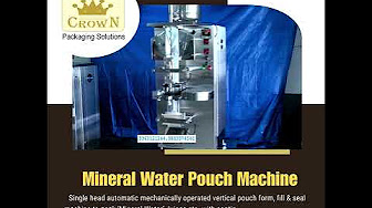 Liquid Packing Machine from Crown Packing Industries