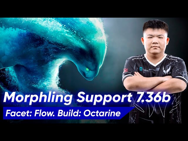 🌊 XinQ NEW MORPHLING SUPPORT 7.36 4 Pos | Dota 2 Pro Gameplay