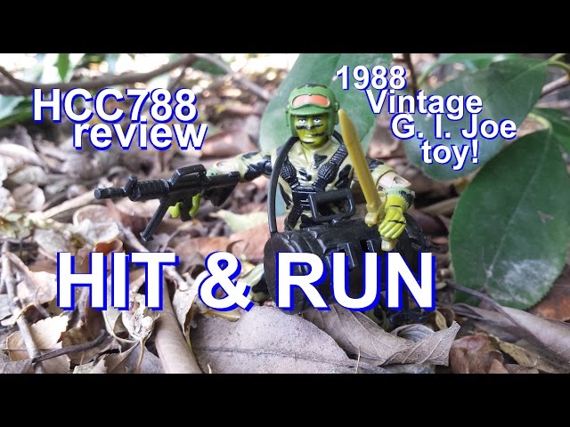 HCC788 - 1988 HIT & RUN - Light Infantryman - vintage G. I. Joe toy review! S02E40