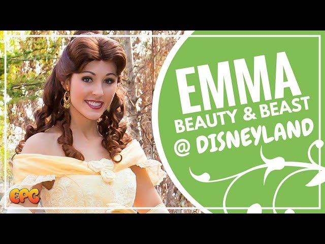 Emma Watson Beauty And The Beast 2017 Events Arrive At Disneyland