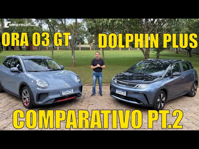 Comparativo: BYD Dolphin Plus x GWM Ora 03 GT - Qual 100% elétrico é melhor? Parte 02