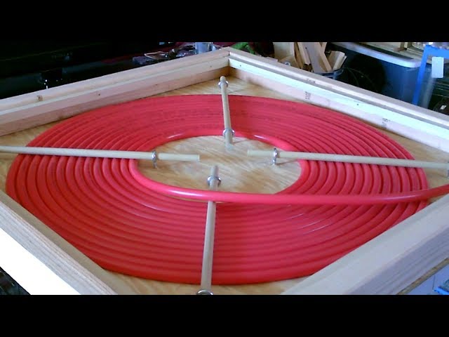 DIY "PEX COIL" Solar Water Heater! - High temps! - No crimping! - Sunsafe! - PEX Made Easy!