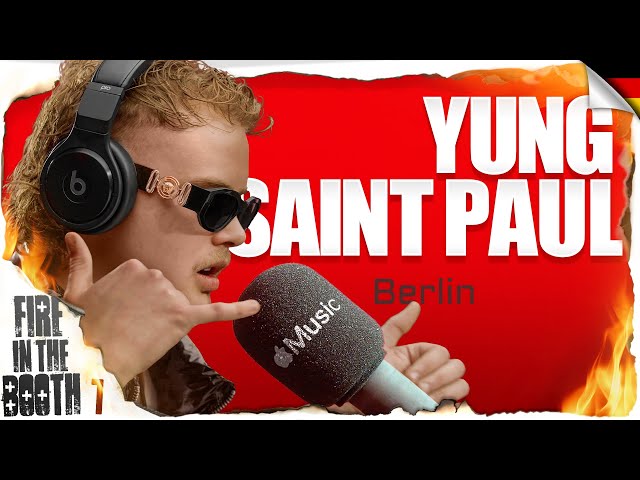 HYPED presents... Fire in the Booth Germany - Yung Saint Paul
