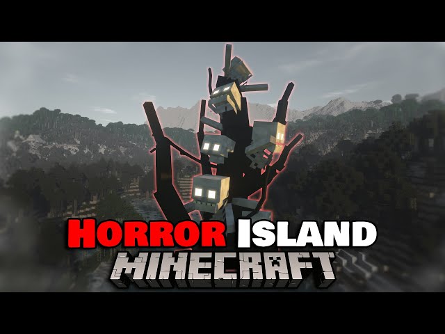 Minecraft Players Simulate a Parasite Breakout on Horror Island in Minecraft