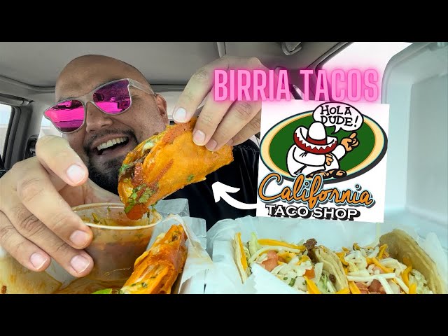 BIRRIA TACOS 🌮🔥 #LocalLove California Taco Shop 📍Warwick, RI