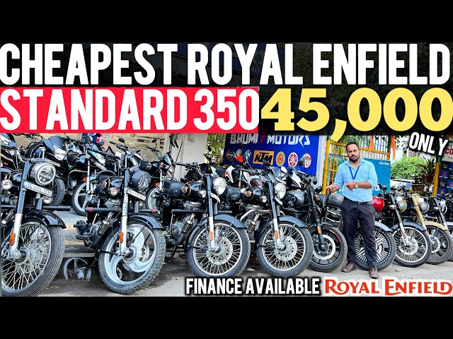 Buy l Royal Enfield Bullet for just Rs 45,000/-Cheapest used bullet bikes market l from Bhumi motors