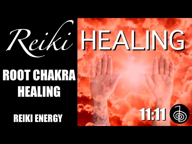 Root Chakra Reiki Energy Healing - Release Anxiety & Fear - Safety & Stability - Skeletal Health