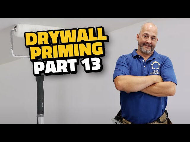 Complete Drywall Installation Guide Part 13 Priming