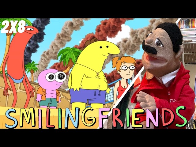 SMILING FRIENDS FINALE | Season 2 Episode 8 Pim Finally Goes Green Reaction (Puppet Reaction)