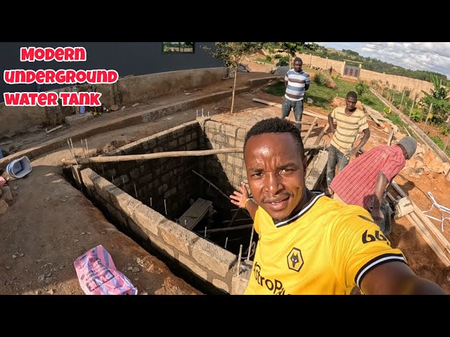 BUILDING OUR MASSIVE UNDERGROUND WATER TANK || HOUSE REPAINTING DONE 🙏🏾❤️ BUILDING IN KENYA