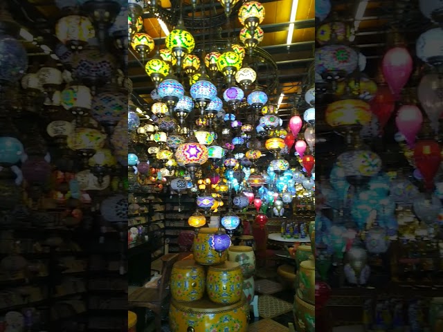 Colorful lights #beautiful & #colorful #shop at #chatuchak #market , #bangkok #thailand