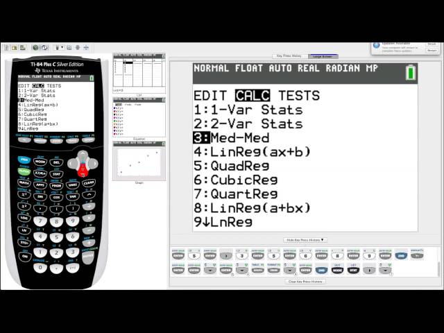 TI-84 Plus Graphing Calculator Guide: Statistics
