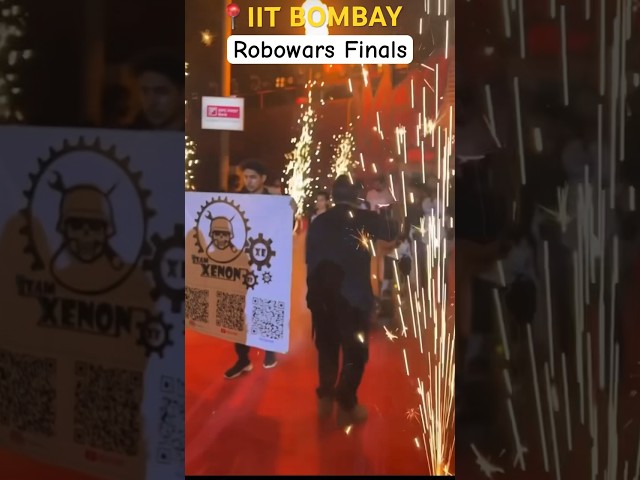 Robowars IIT BOMBAY | Fight between robots #iitbombay #robots #robowars #iit #techfest #shorts