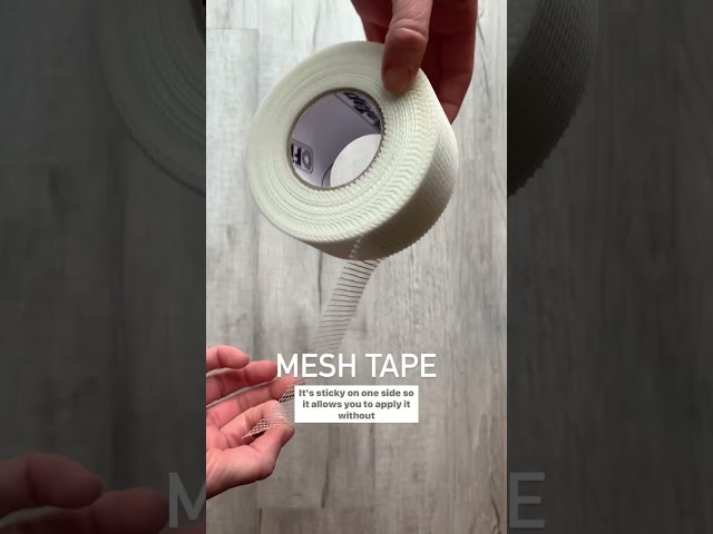 Paper vs. Mesh Drywall Tape | pros and cons, for finishing & mudding