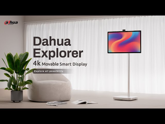 Dahua Explorer 4K Movable Smart Display — Explore All Possibilities