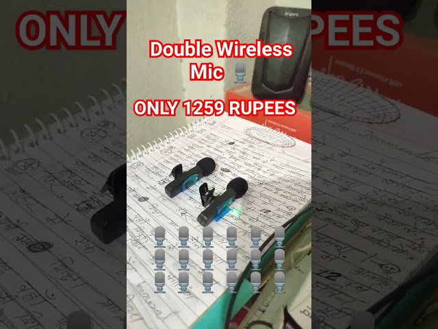 Wireless Mic For Vlogging | Best Microphone For Singing In India | The Most Viral Youtube Video