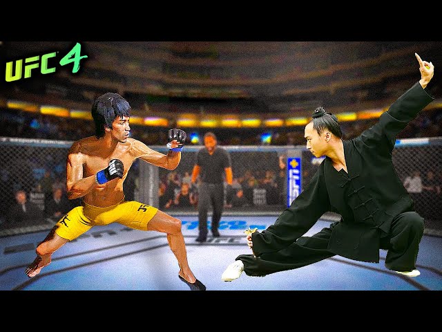 Bruce Lee vs. Wing Chun Sensei (EA sports UFC 4)