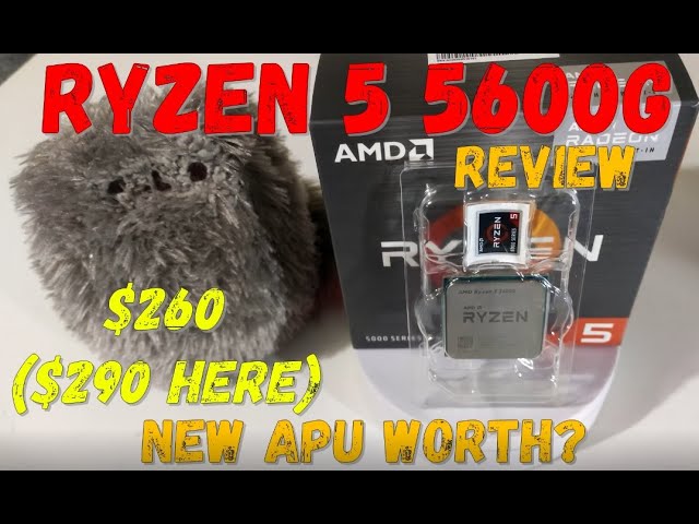 AMD Ryzen 5 5600G Review (Part 1) - Is new AMD Ryzen APU good?