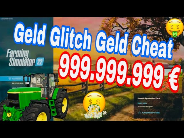 Farming Simulator 22 - Geld Glitch | Geld Cheat | Unendlich Geld in Sekunden verdienen