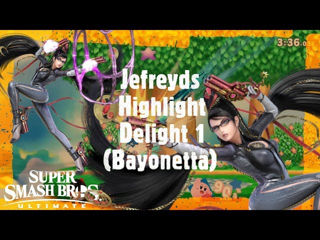 Smash Bros Ultimate - Highlight Delight 1 (Bayonetta)