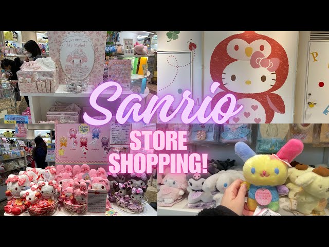 Sanrio Store shopping Tokyo Japan