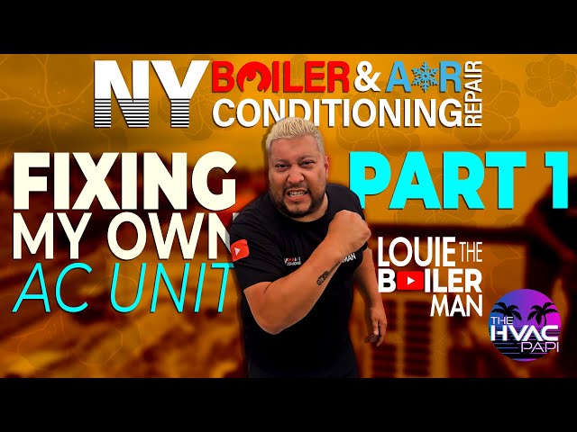 Fixing My Own AC System | Step-by-Step Guide by Louie the Boiler Man PART 1