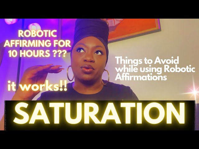 Robotic Affirming : WHAT TO AVOID for Powerful Manifestation( 10 hour Success Story)