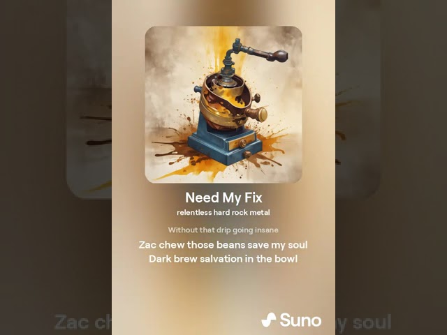 Need My Fix (rock metal version)
