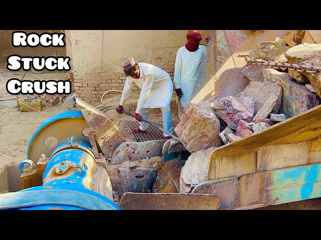 "Big Hard Rock Crushing and Stone Crushing Machines at Work: Power and Precision#stonecrusher #viral