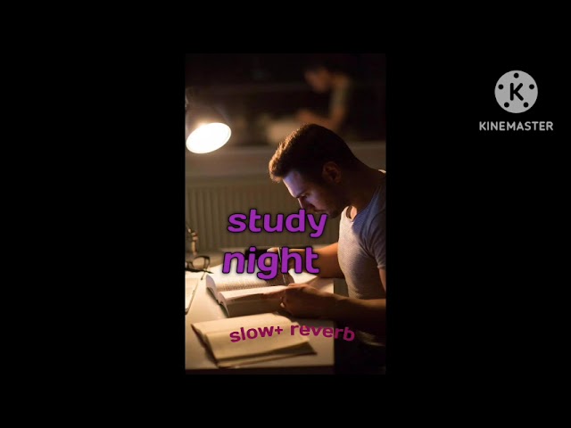 study night Alone lofi song