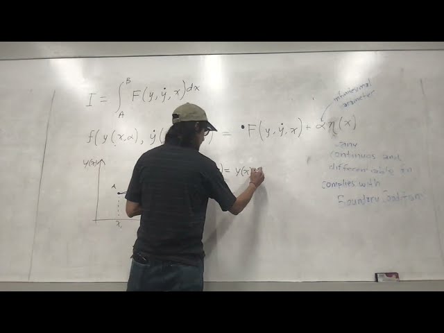Lecture 6 - Calculus of Variations ft. integral calculus and Lagrange multipliers