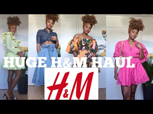 HUGE H&M HAUL + TRY ON *NEW IN* SPRING/SUMMER 2020 COLLECTION