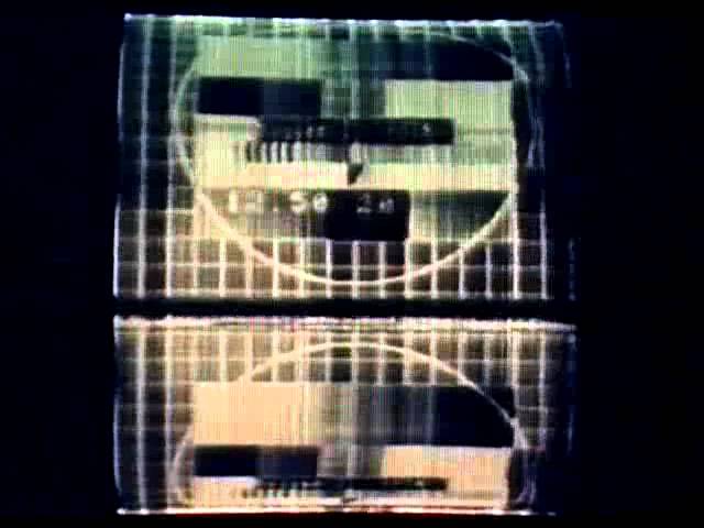 Television Machine with 4 LED - Stripes (Fernsehbild mit LED - Leisten)