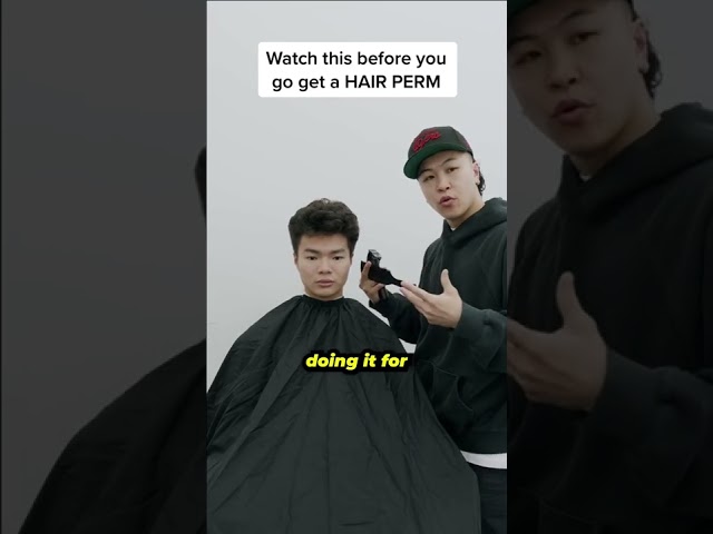Does Perming Ruin Your Hair? #shorts #perm #kpop