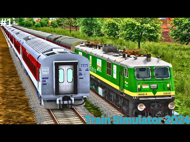 WAG 9 Yard Shunting LHB EXPRESS TRAIN in Train Simulator 2024 :- PC FHD GamePlay !