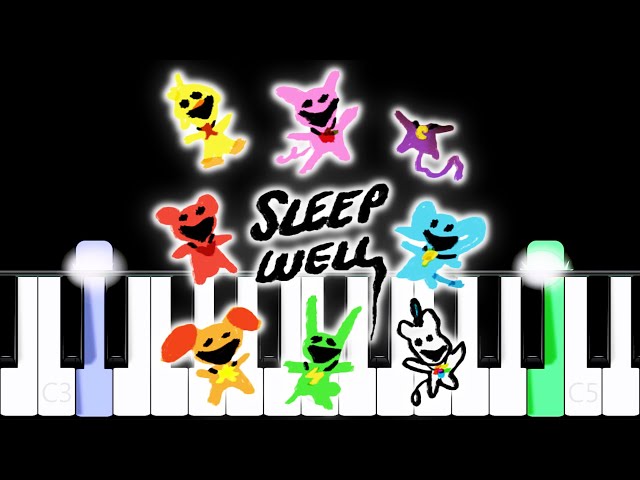 CG5 - Sleep Well (from Poppy Playtime: Chapter 3) | Piano Tutorial (Full Song)