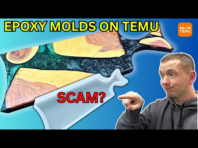 I Bought a TEMU Epoxy Mold - What Could Go Wrong? Create Art At the Fraction of the Cost! TEMU Tools