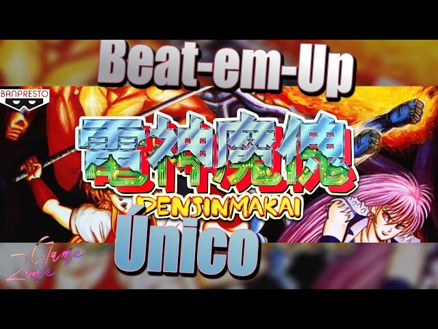 Reseña Denjin Makai: Un Beat-em-Up Único de Arcades Japoneses #arcadeclassic #reseñadevideojuegos