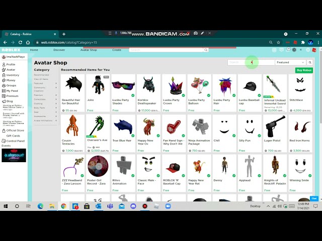 [FREE ITEMS] How to get 5 LUOBU ITEMS | Roblox