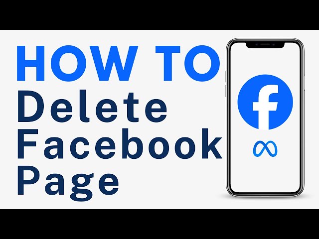 How to Delete a Facebook Page 2024