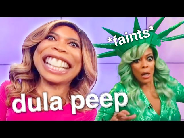 wendy williams being a LIVING MEME for 4 minutes straight