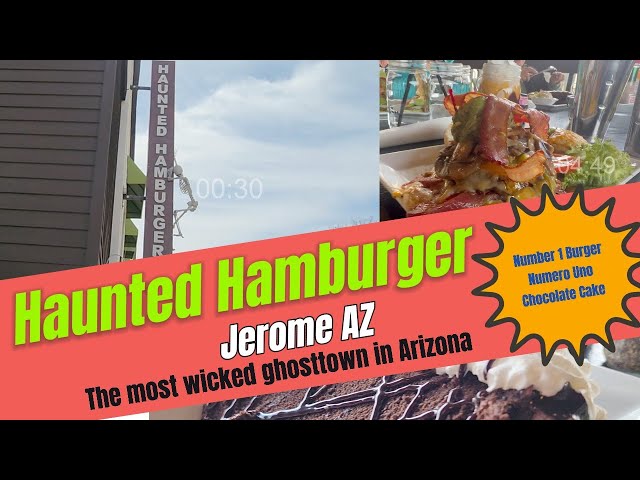 The Haunted Hamburger in Jerome, AZ. The burger and the chocolate cake are amazing, a must-try!"