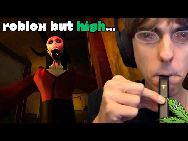 I PLAYED THE SCARIEST ROBLOX GAME *HIGH*... (THE MIMIC)