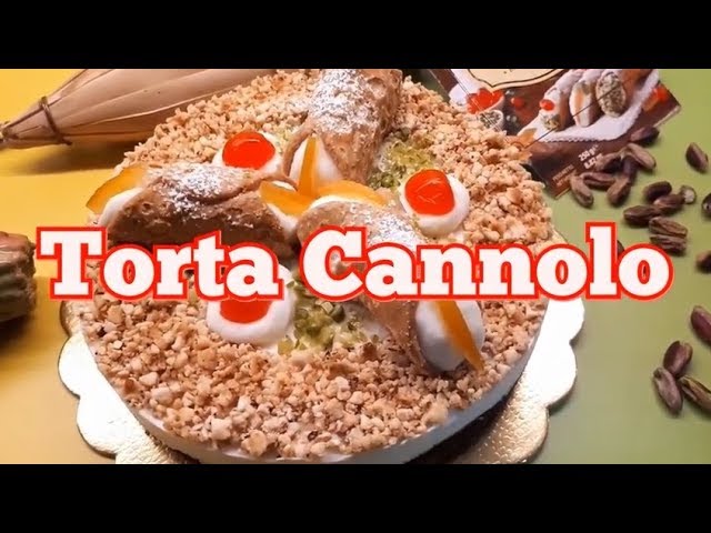 Torta Cannolo ricotta e cioccolato (ricetta senza cottura)