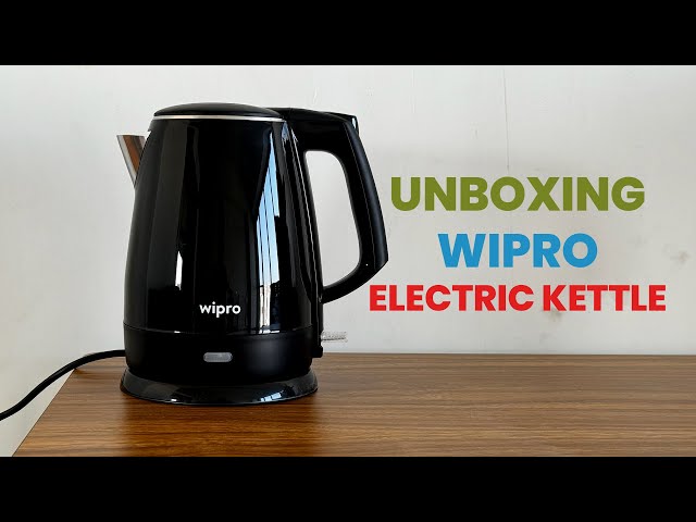 Unboxing Wipro Electric Kettle for Office or Home 1.5 Ltr