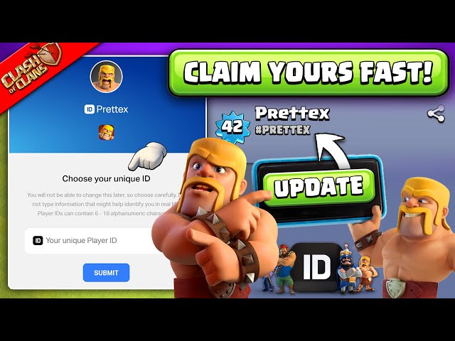 New Update - Claim Your Unique Player Tag ID for Supercell Games *BEFORE IT'S GONE!*